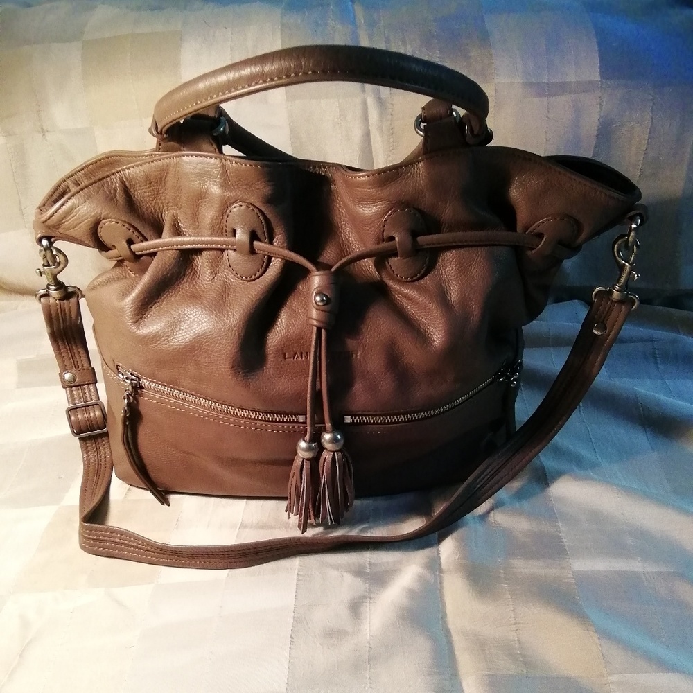 Lancaster Paris genuine leather bag